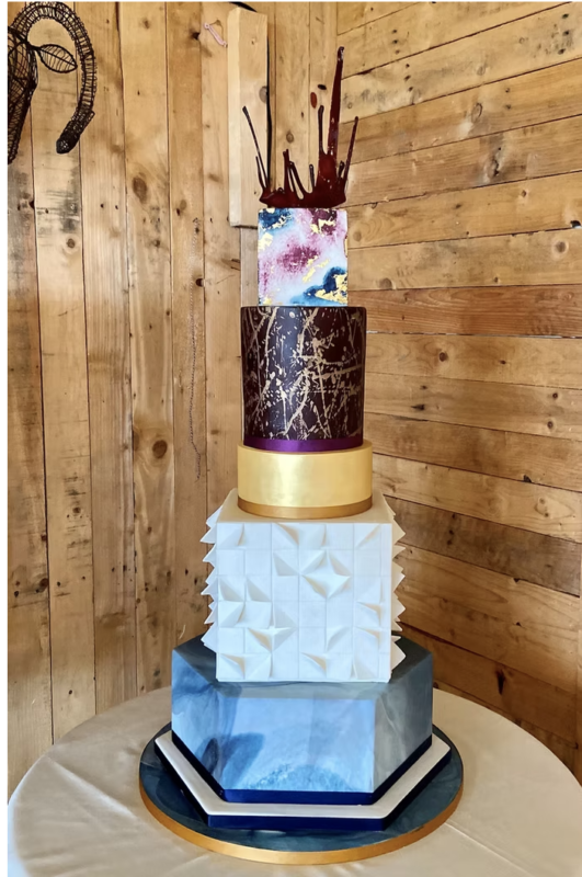 Bake to the future cake