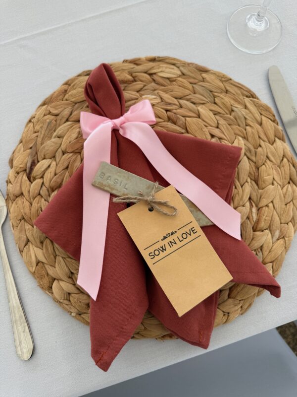 Blooming Roza Place Setting with Mudfired Detail