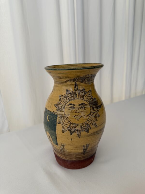 Mudfired story vase - the perfect wedding gift