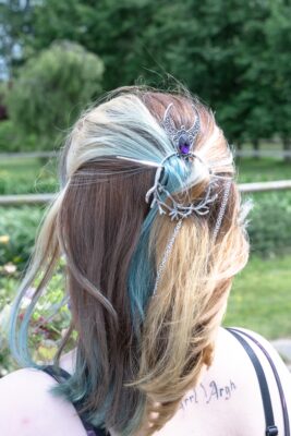 Hair Accessories Blooming Roza Flowers Wedding Day