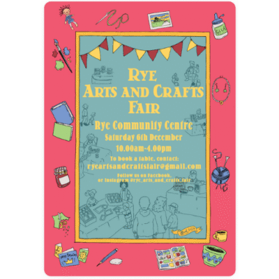 Rye Arts and Crafts Fair December 6th 2025