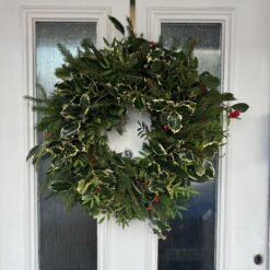 Evergreen Christmas Wreath