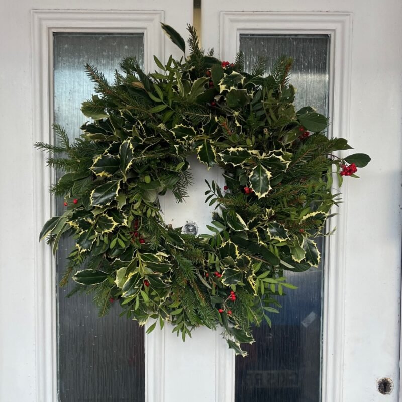 Evergreen Christmas Wreath