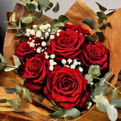 Blooming Roza Romantic Red Rose Bouquet