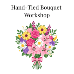 Hand Tied Bouquet Workshop  - 11th July 2026 at The Aubrey Halls