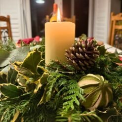 Alternative view of Decorative Christmas Candle Centrepiece